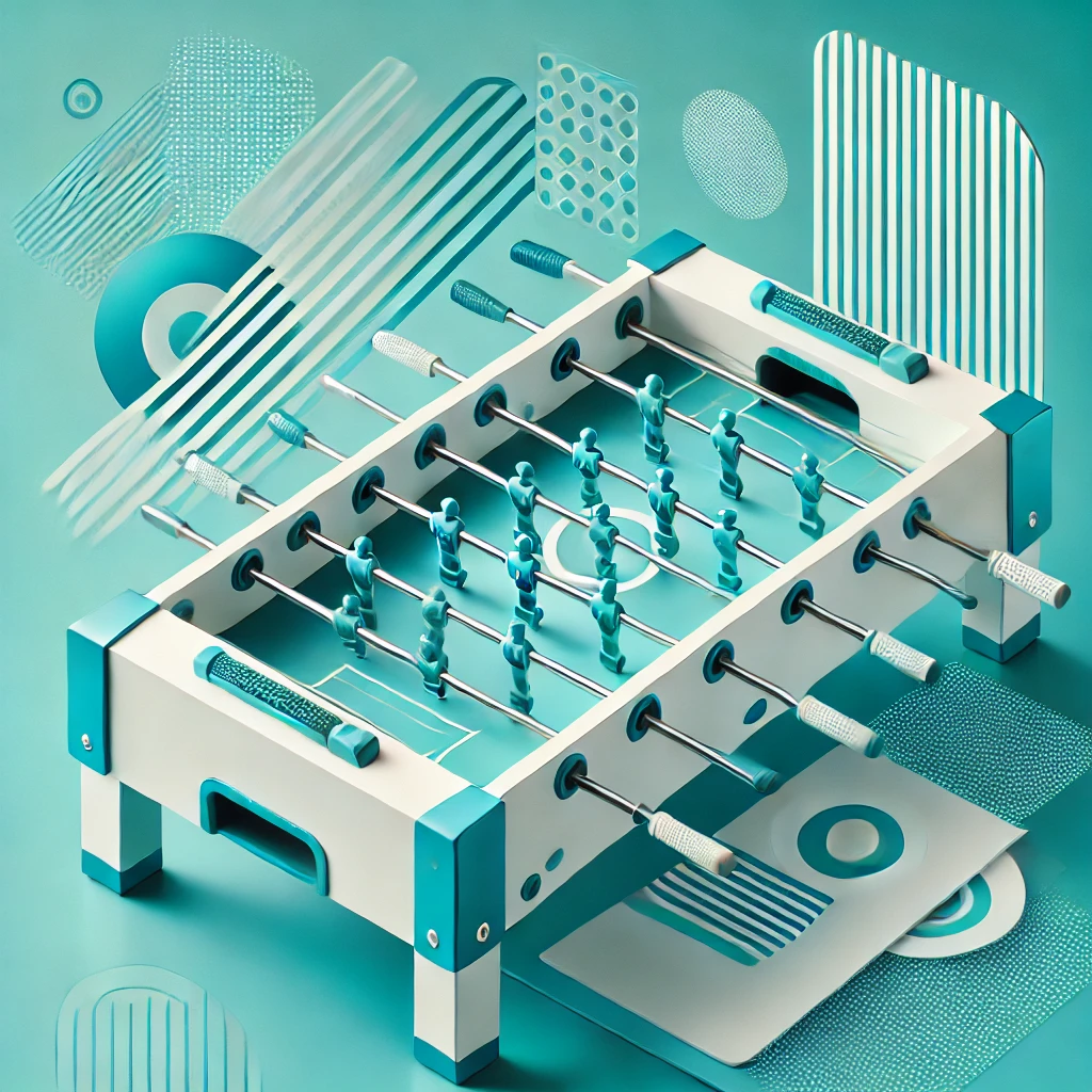 An illustration showcasing our expertise in interactive tabletop games.